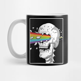 Rainbow Skull Blast Mug